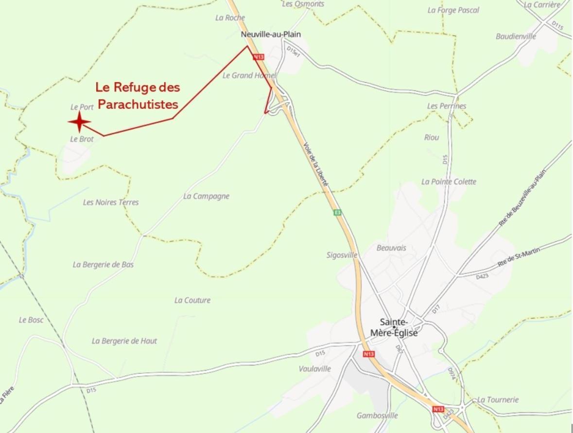 Holiday home 5 Personnes - Le Refuge Des Parachutistes - En Bordure Du Marais *